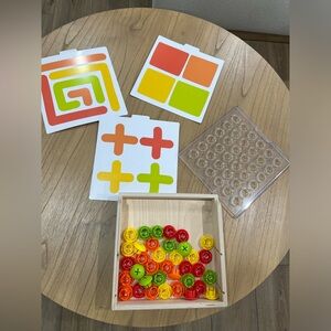 Lovevery Mosaic Button Board